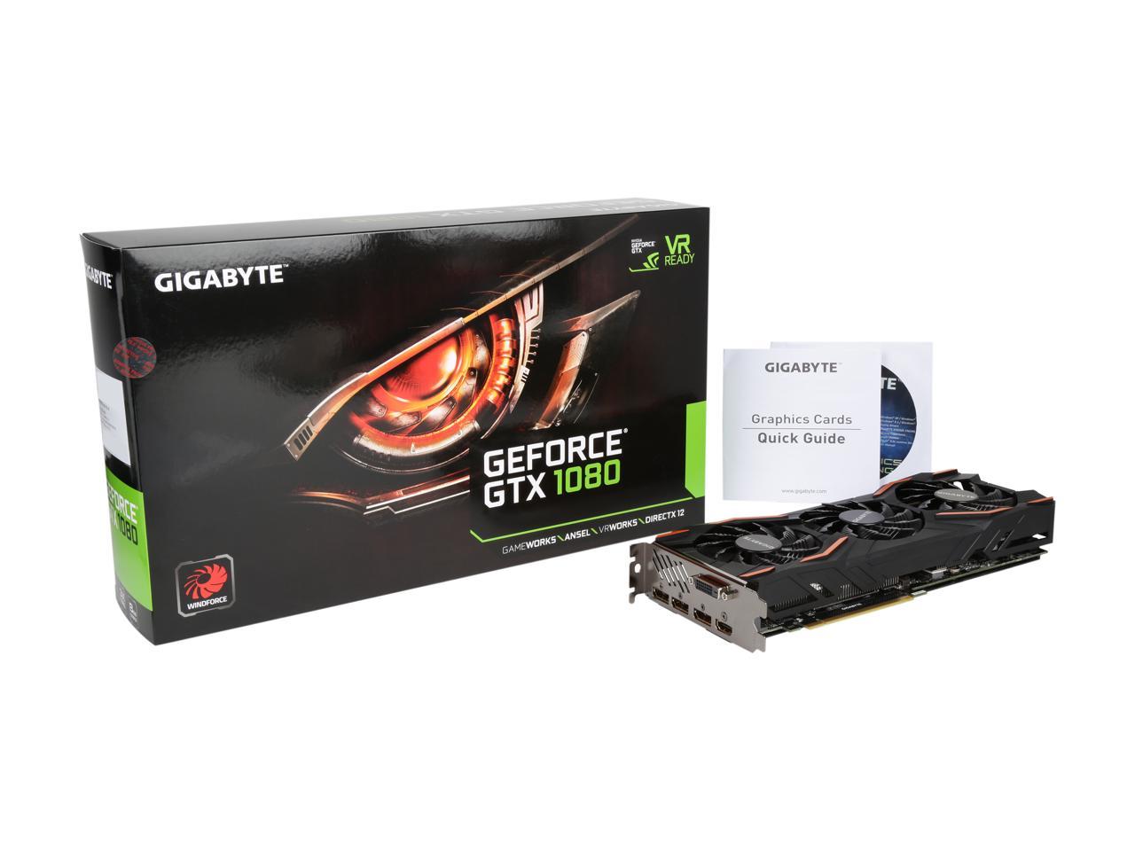 GIGABYTE GeForce GTX 1080 Video Cards GV-N1080D5X-8GD - Newegg.com