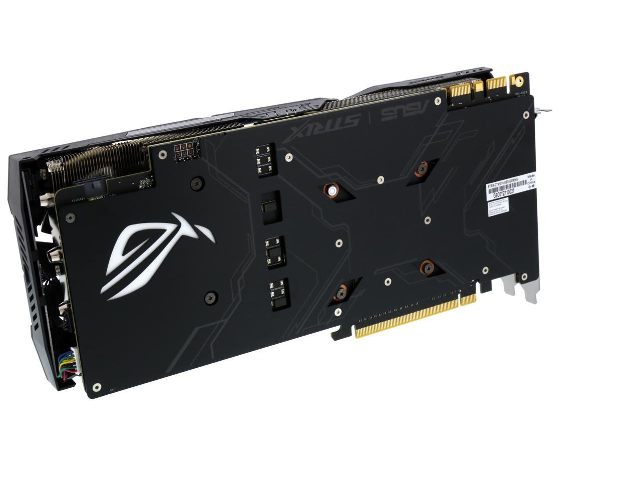 ASUS ROG GeForce GTX 1070 Video Card with RGB Lighting 