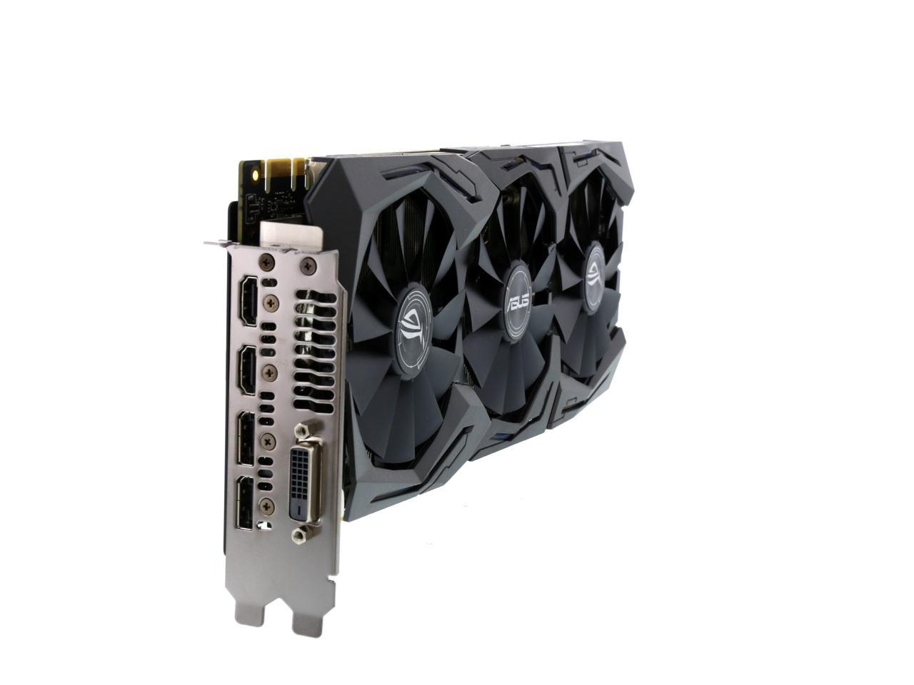 ASUS ROG GeForce GTX 1070 Video Card with RGB Lighting STRIX 