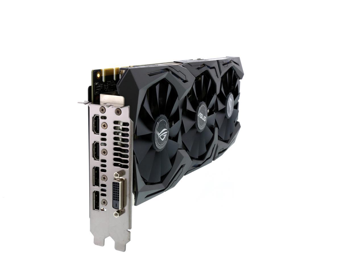 ASUS GeForce GTX 1070 8GB GDDR5 PCI Express 3.0 Video Card  STRIX-GTX1070-8G-GAMING