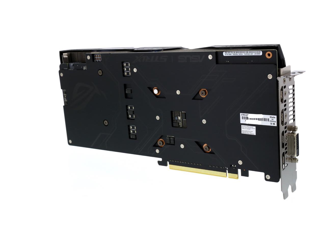 PC/タブレット PCパーツ ASUS ROG GeForce GTX 1060 Video Card STRIX-GTX1060-O6G-GAMING 