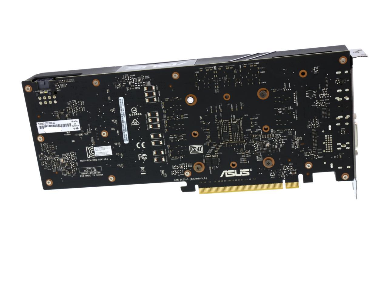 ASUS Turbo GeForce GTX 1060 Video Card TURBO-GTX1060-6G - Newegg.com
