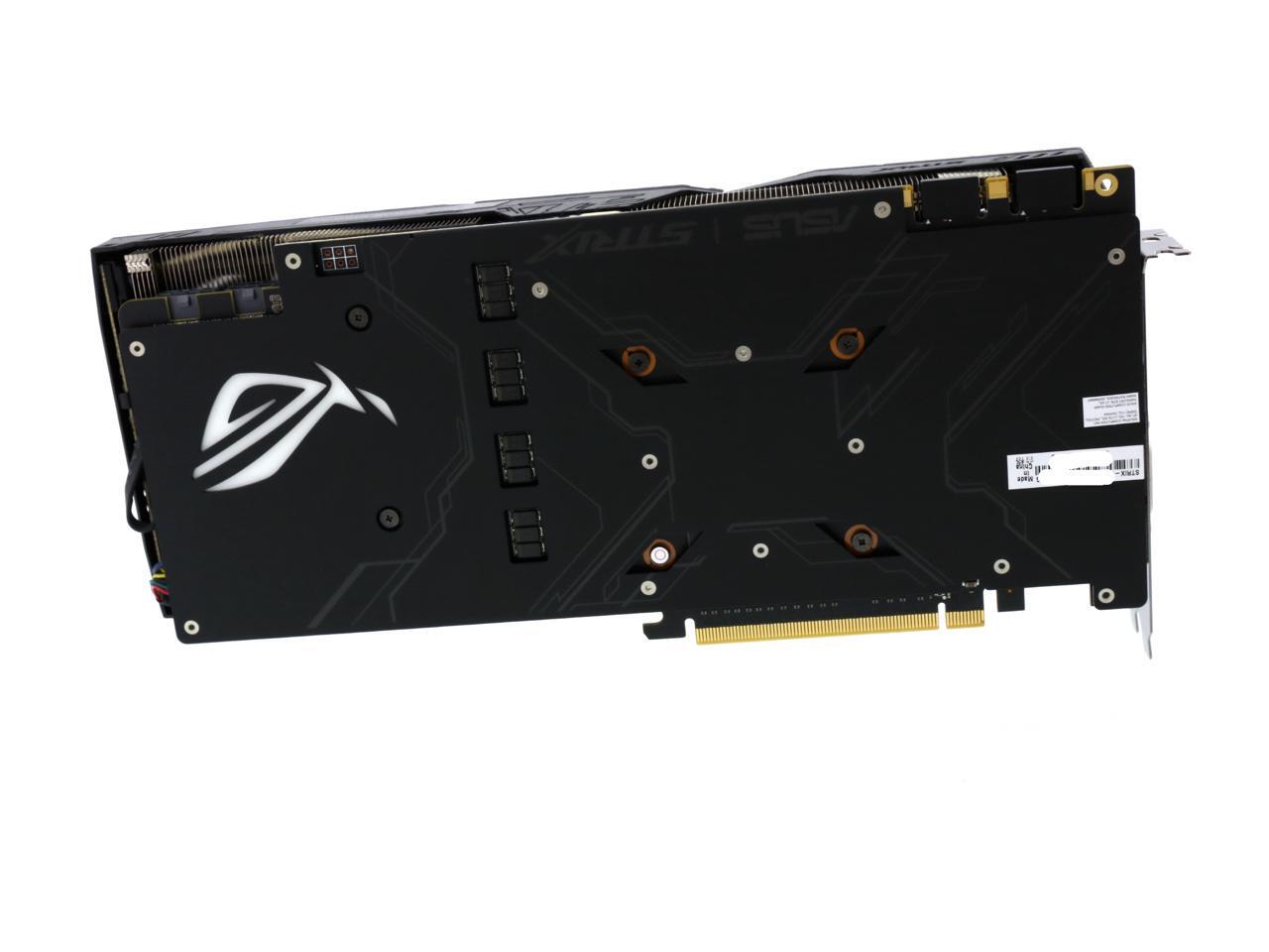 ASUS ROG GeForce GTX 1080 STRIX-GTX1080-A8G-GAMING Video Card - Newegg.com