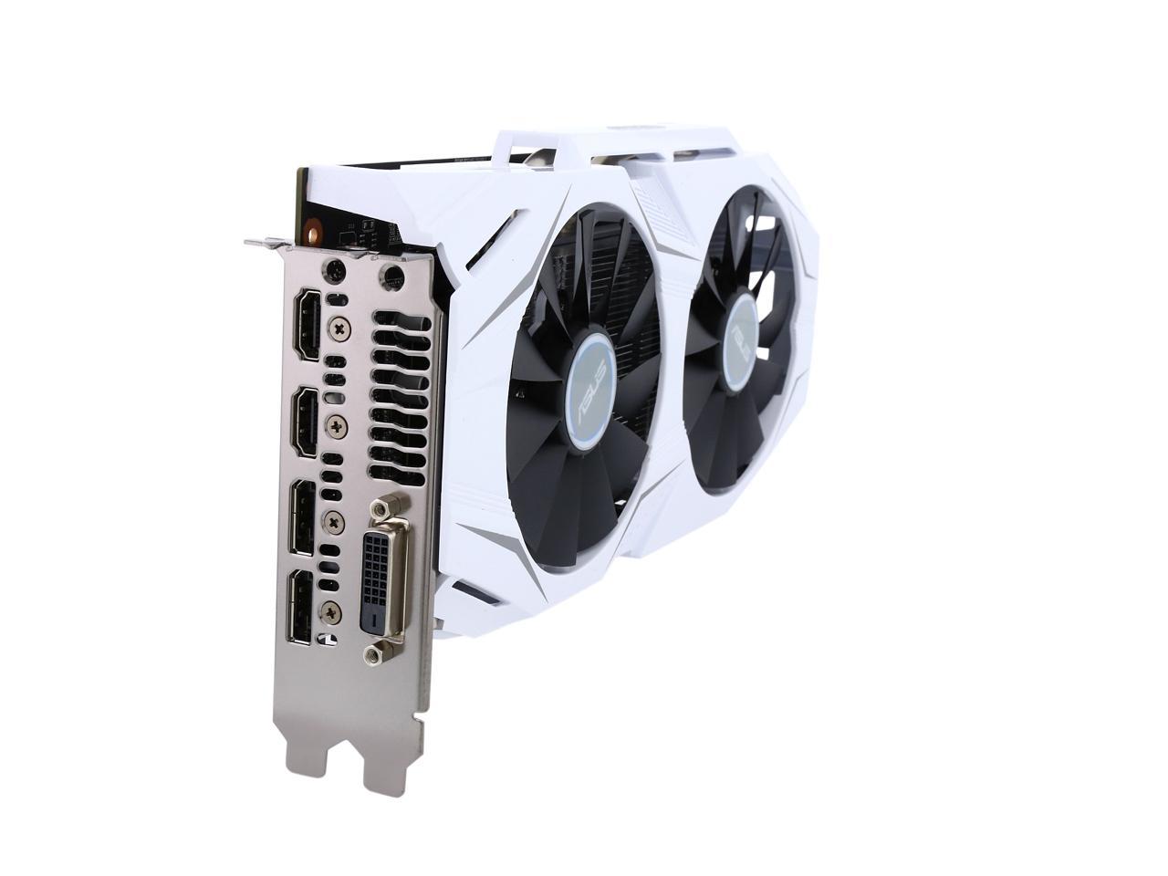ASUS Dual GeForce GTX 1060 3GB GDDR5 PCI Express 3.0 Video Card  DUAL-GTX1060-O3G