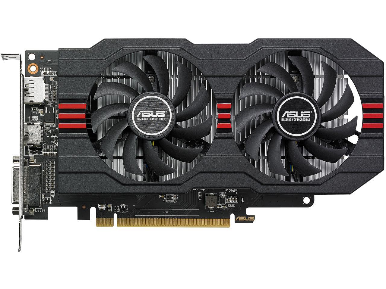 ASUS Radeon RX 560 4GB OC Edition GDDR5 DP HDMI DVI AMD Graphics Card ...