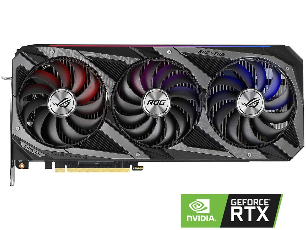 ASUS ROG Strix GeForce RTX 3070 Video Graphics Card - Newegg.com