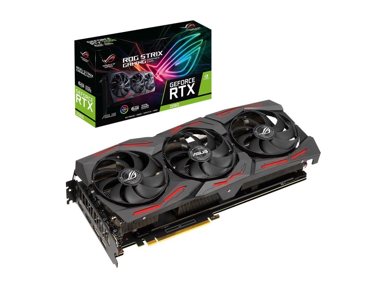 Asus Rog Strix Geforce Rtx 2060 Video Card Rog-strix-rtx2060-6g-evo 