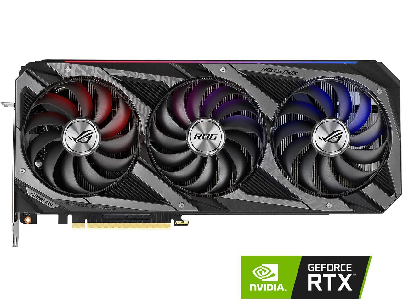 ASUS ROG Strix GeForce RTX 3080 Video Card ROG-STRIX-RTX3080-10G