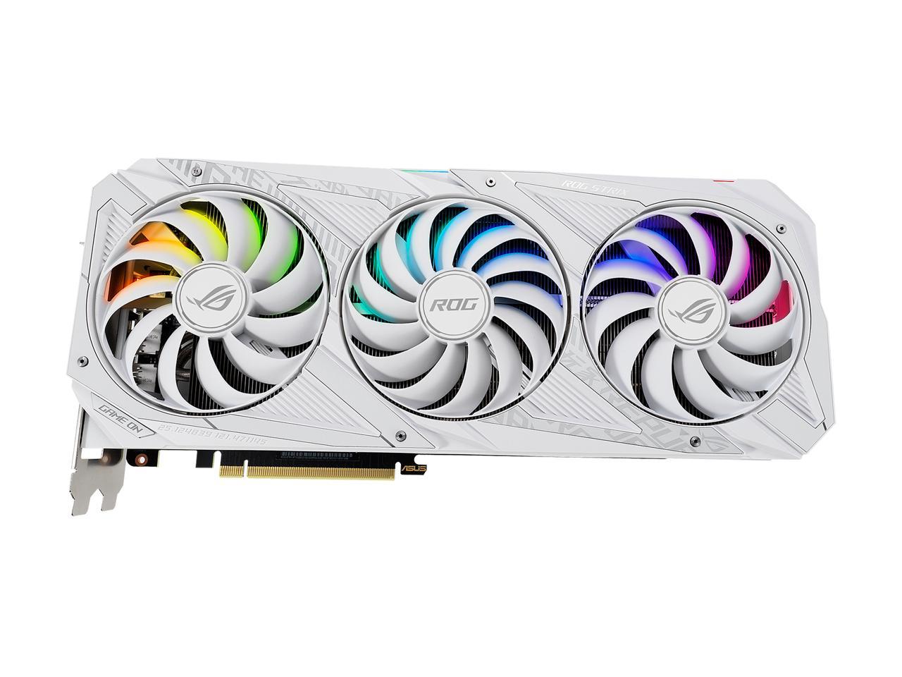 ASUS ROG Strix GeForce RTX 3090 Video Card ROG-STRIX-RTX3090-O24G-WHITE -  Newegg.com