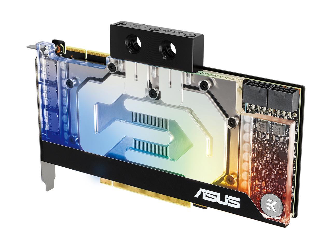 ASUS EKWB GeForce RTX 3090 24GB GDDR6X (PCIe 4.0, 24GB GDDR6X Memory ...