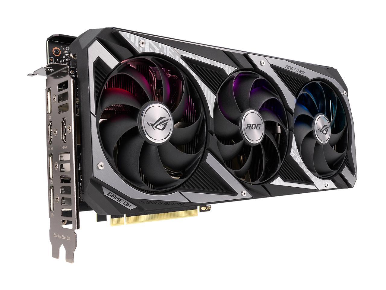 ASUS ROG Strix GeForce RTX 3060 Video Card, OC Edition ROG-STRIX