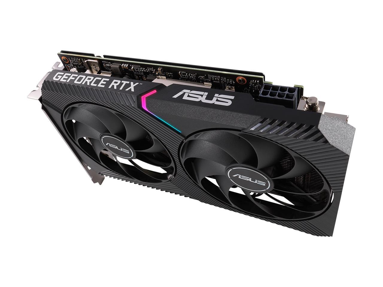 ASUS Dual GeForce RTX 3060 12GB GDDR6 PCI Express 4.0 Video Card  DUAL-RTX3060-O12G-V2