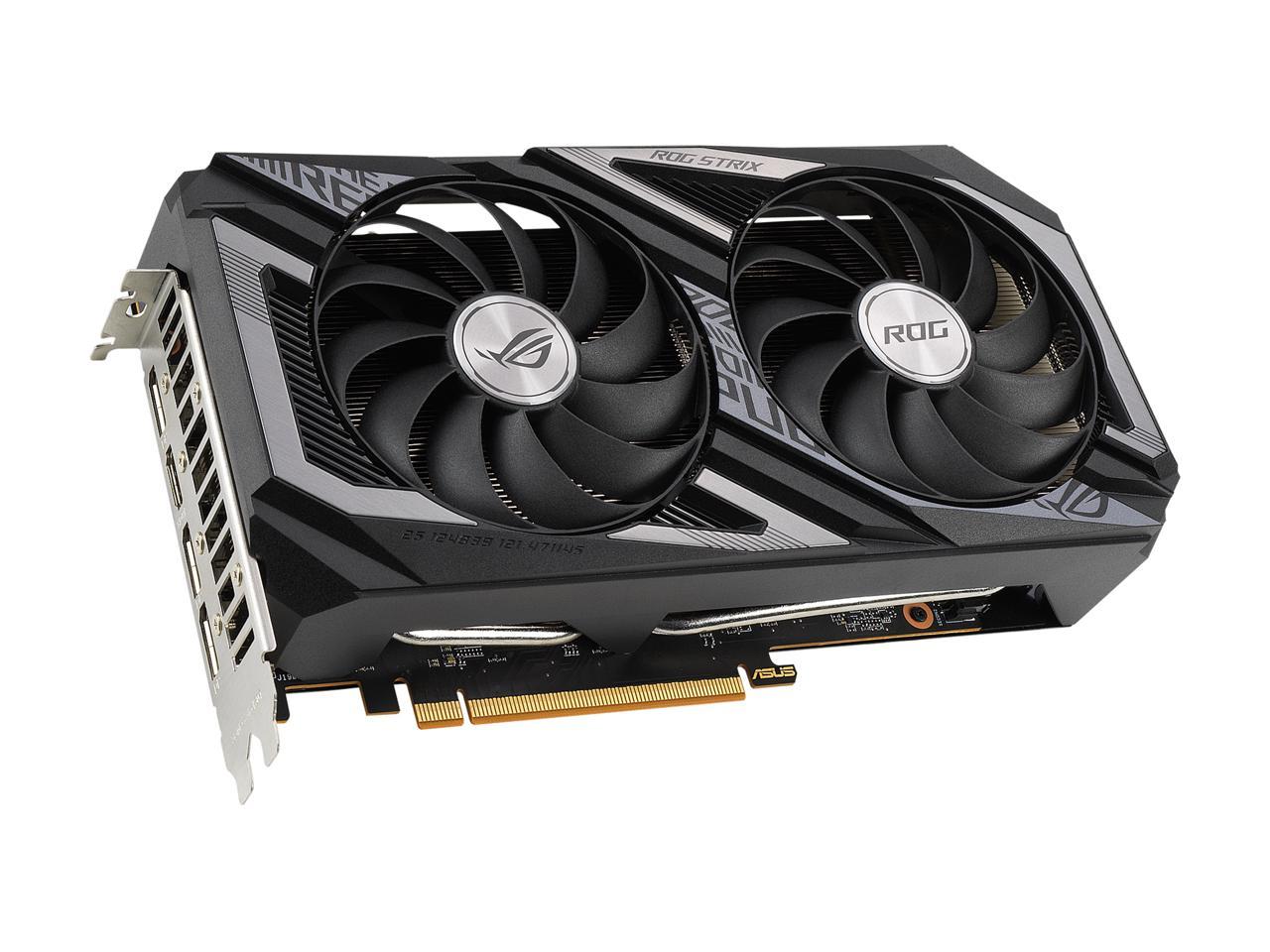 ASUS ROG STRIX Radeon RX 6600 XT Video Card ROG-STRIX-RX6600XT-O8G