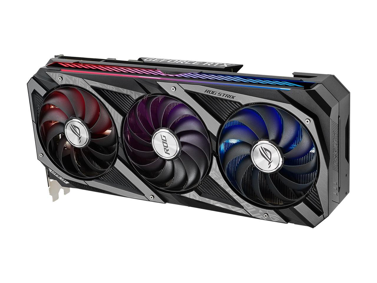 Asus geforce rtx 3060 ti rog strix v2 gaming oc lhr обзор