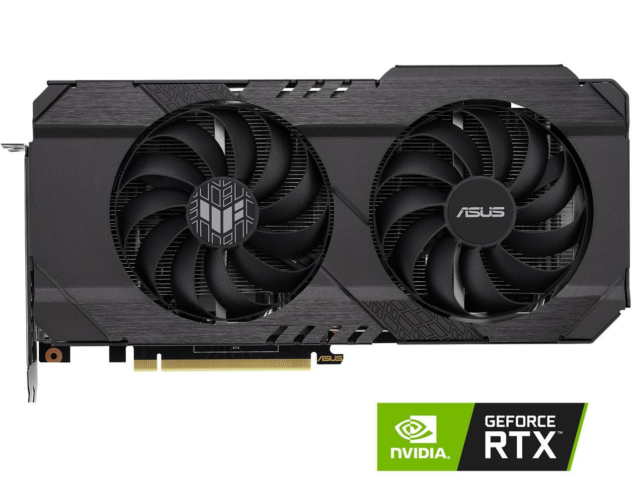 ASUS TUF Gaming OC Edition GeForce RTX 3050 Video Card TUF-RTX3050-O8G ...