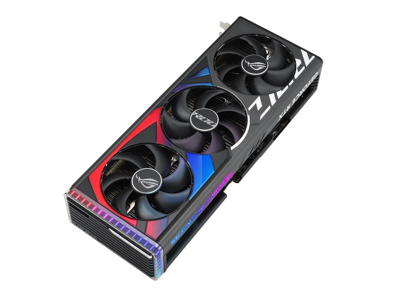 ASUS ROG Strix GeForce RTX 4080 OC Edition Gaming Graphics Card (PCIe 4 ...