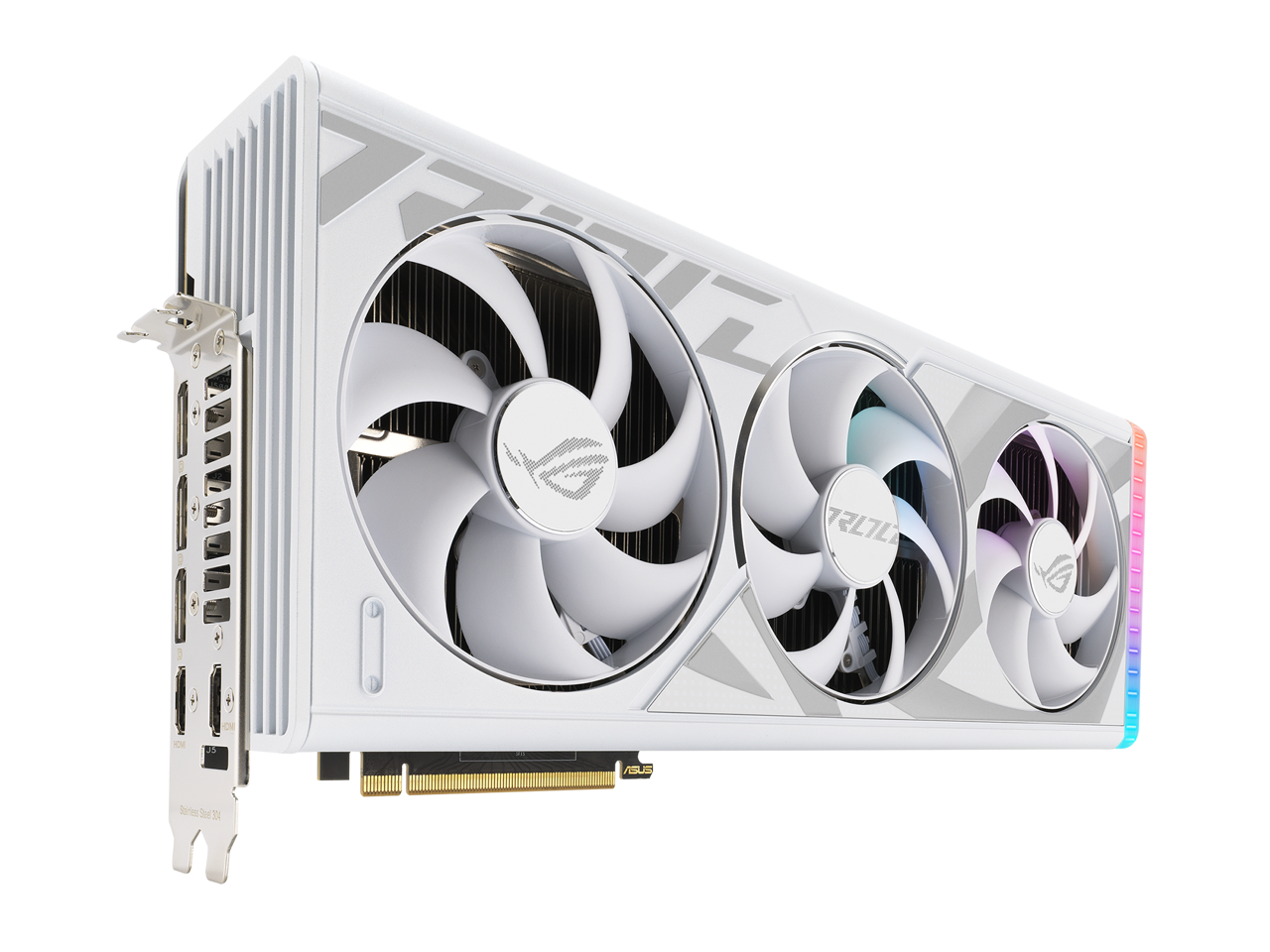 ASUS ROG Strix GeForce RTX 4090 White OC Edition Gaming Graphics Card ...