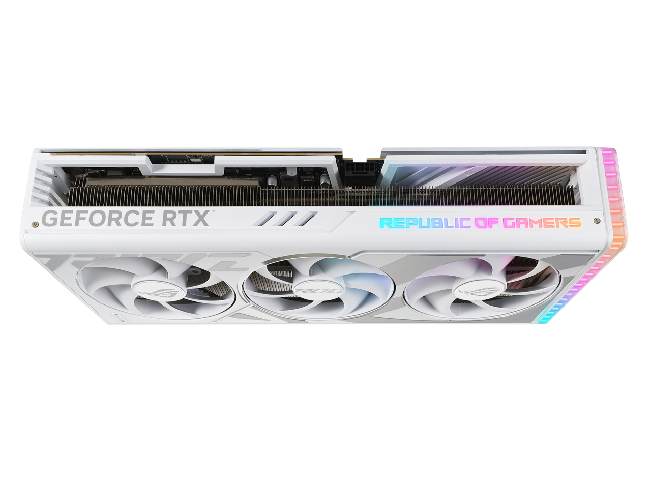 ASUS ROG Strix GeForce RTX 4090 White OC Edition Gaming Graphics Card ...