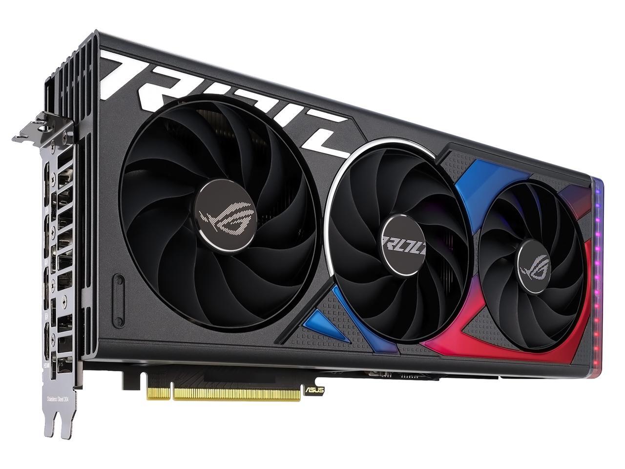 ASUS ROG Strix GeForce RTX 4060 OC Edition Gaming Graphics Card (PCIe 4 ...