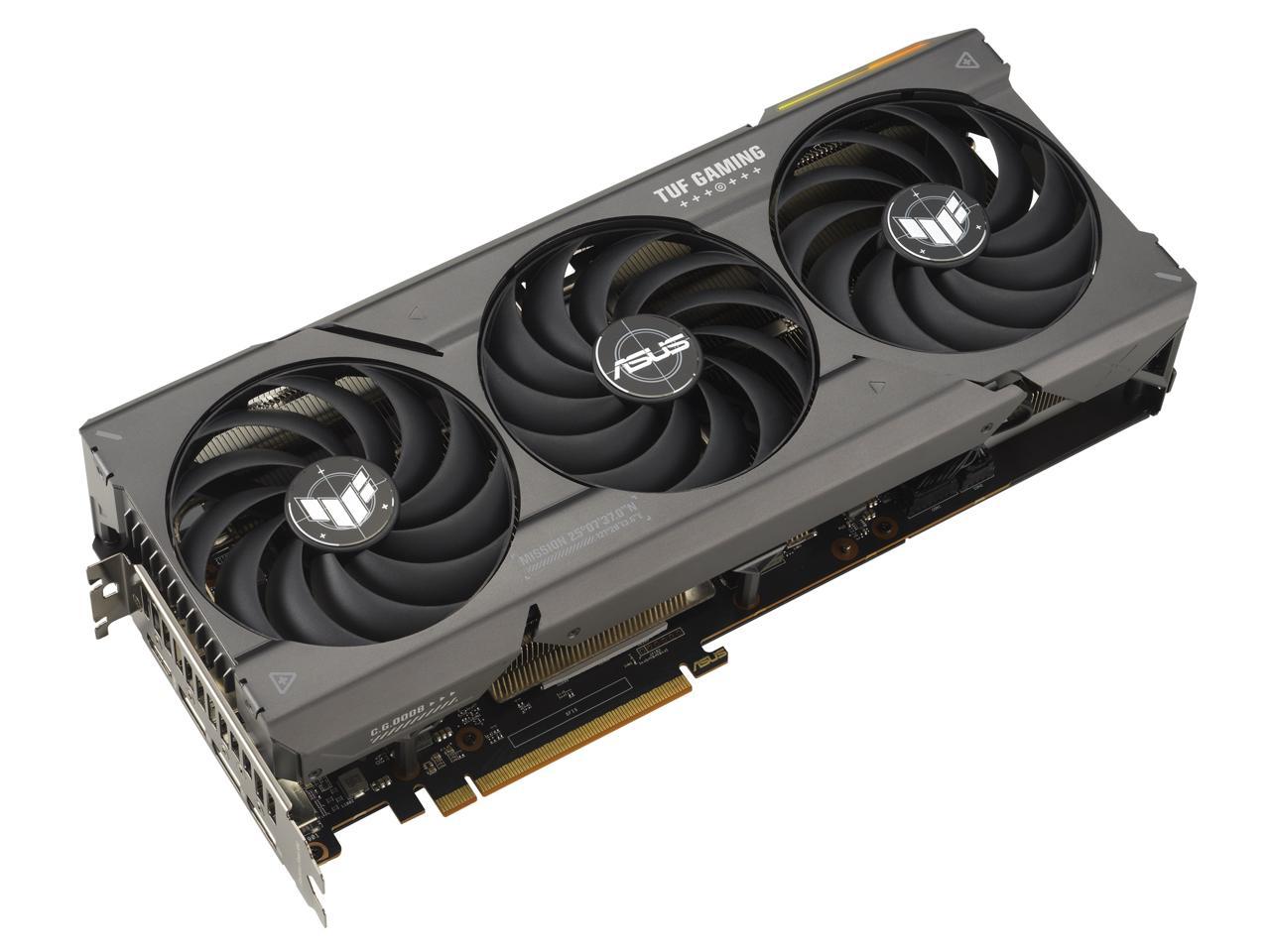 ASUS TUF Gaming RX 7800 XT OC Edition 16GB GDDR6 (PCIe 4.0, 12GB GDDR6 ...