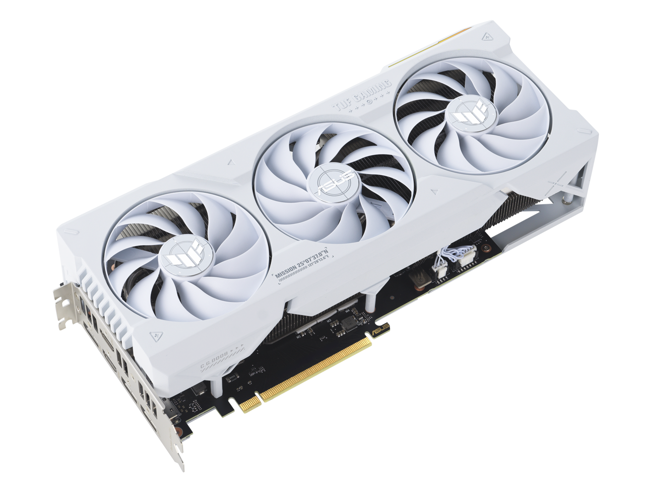 ASUS TUF Gaming NVIDIA GeForce RTX 4070 Ti SUPER White OC Edition ...