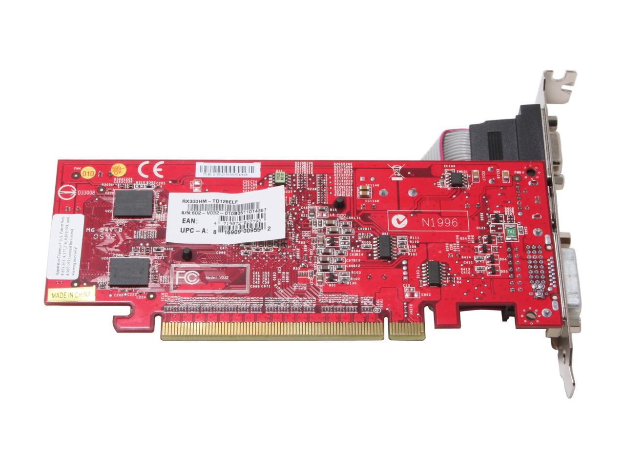 Open Box: MSI Radeon X300SE HyperMemory DirectX 9 RX300HM-TD128ELF ...
