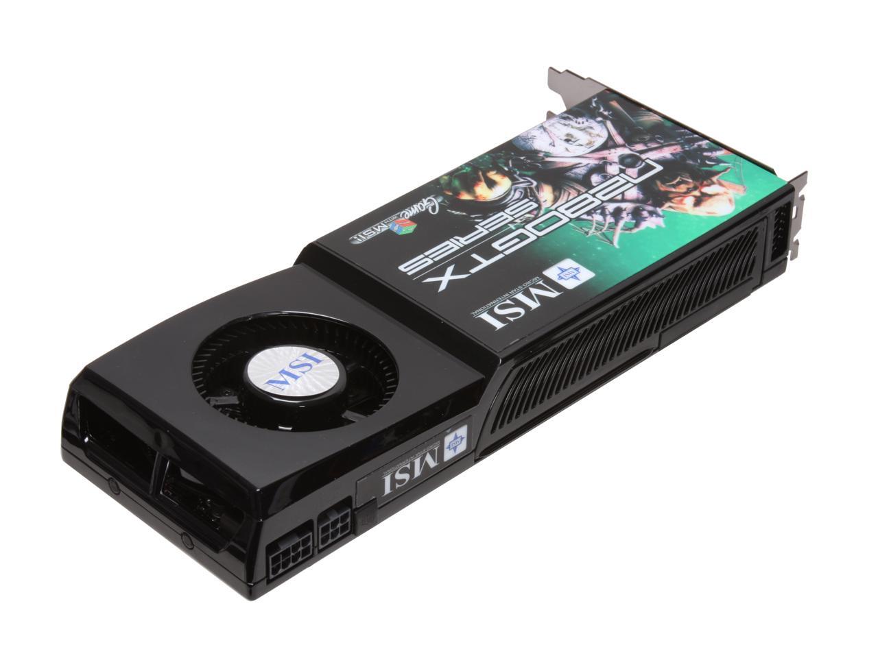 MSI GeForce GTX 280 Video Card N280GTX-T2D1G OC - Newegg.com