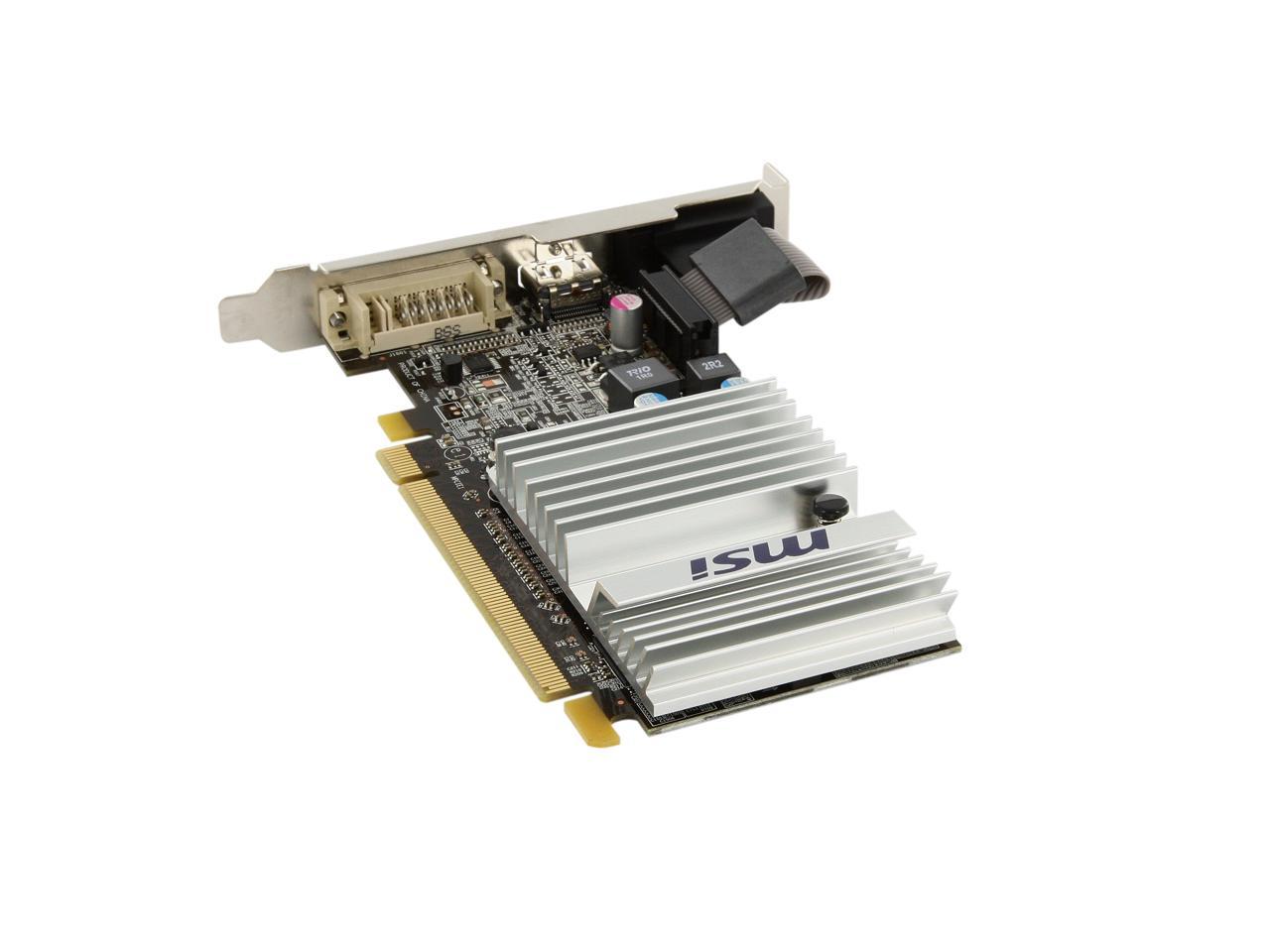 MSI Radeon HD 5450 Video Card R5450-MD1GD3H/LP - Newegg.com