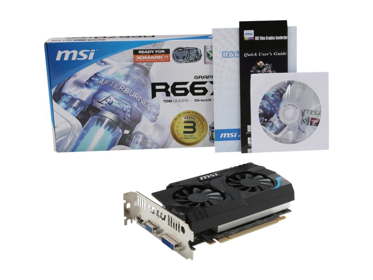MSI Radeon HD 6670 Video Card R6670MD1GD5