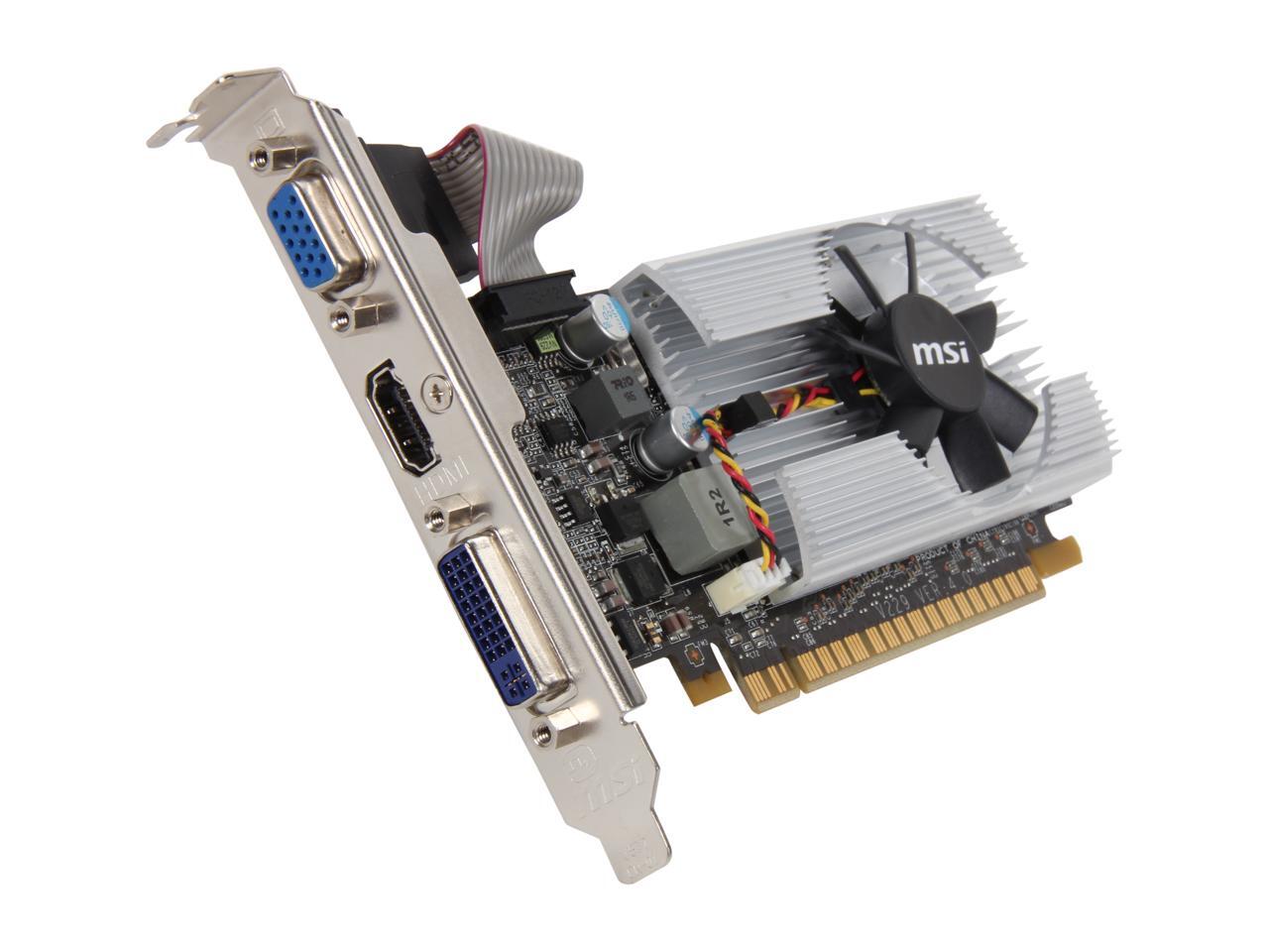 MSI GeForce 210 Video Card N210-MD512D3/LP - Newegg.com