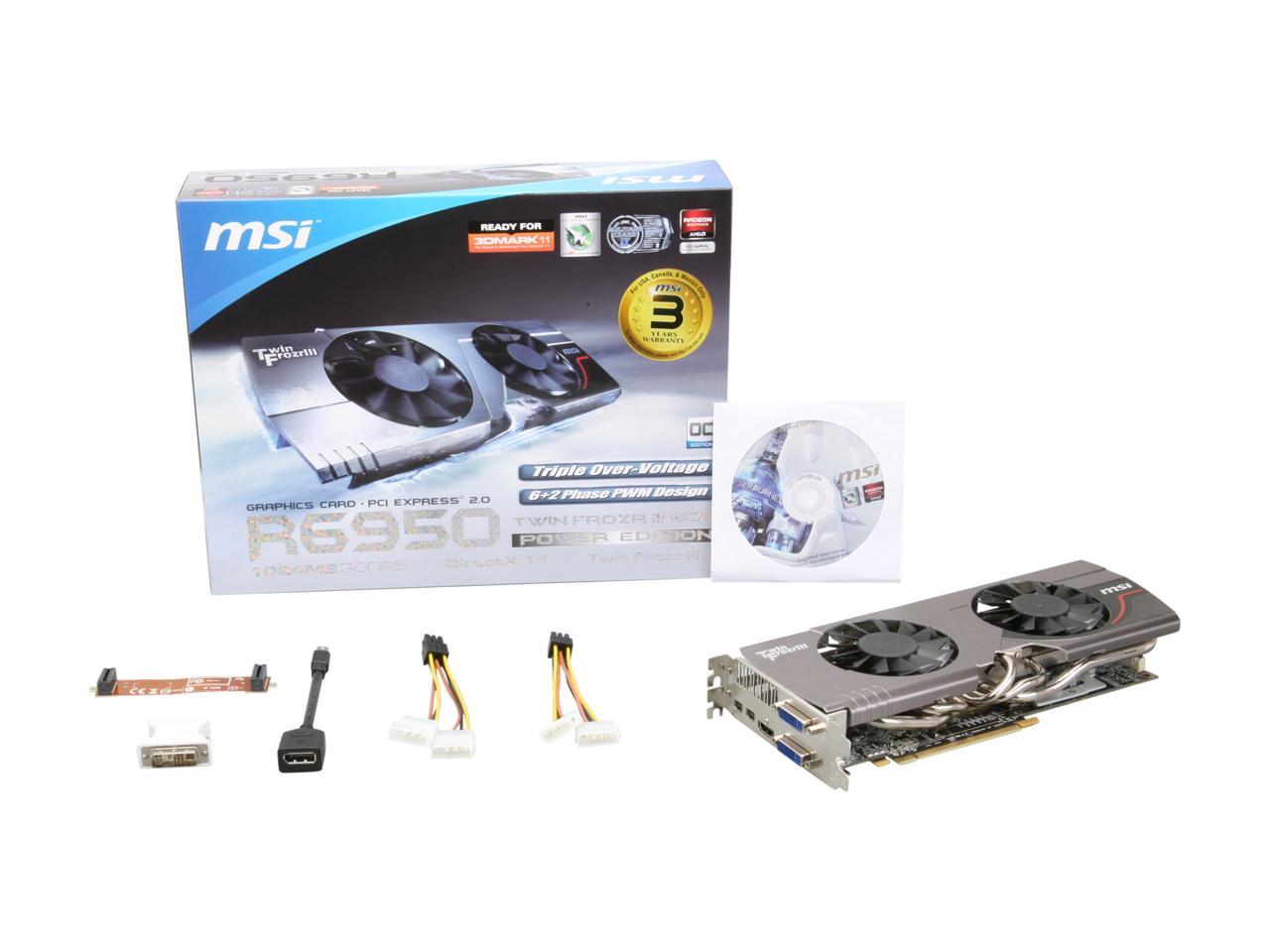 Msi radeon 6950 разгон