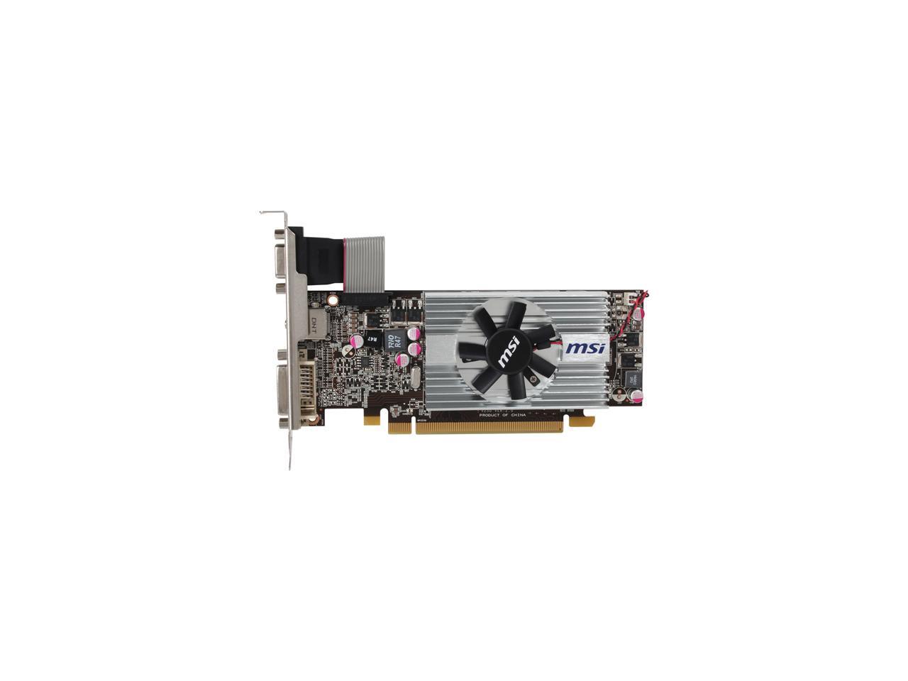 Msi Radeon Hd 6570 Directx 11 R6570 Md2gd3 Lp Video Card Newegg Com