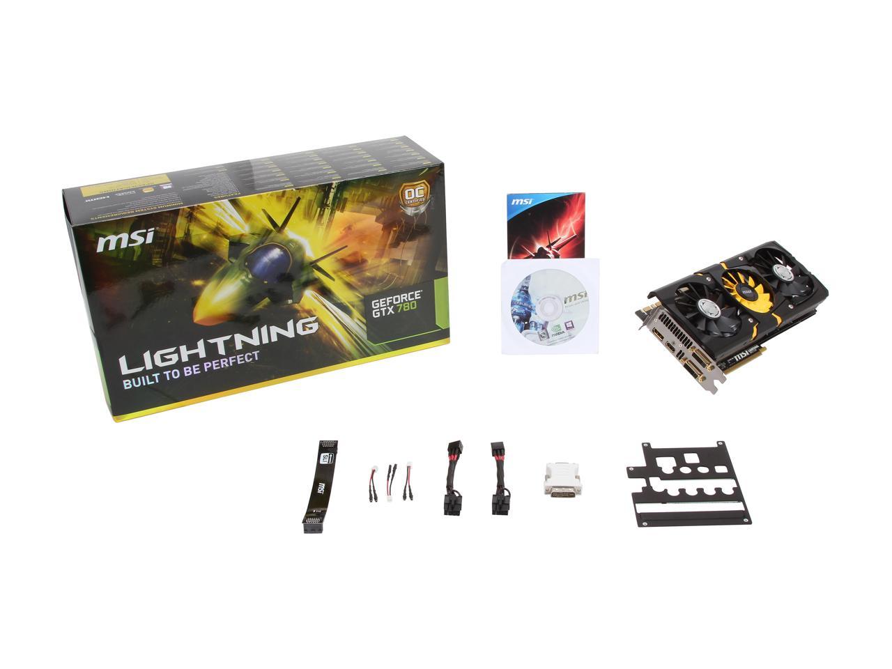 MSI GeForce GTX 780 Video Card N780 LIGHTNING 