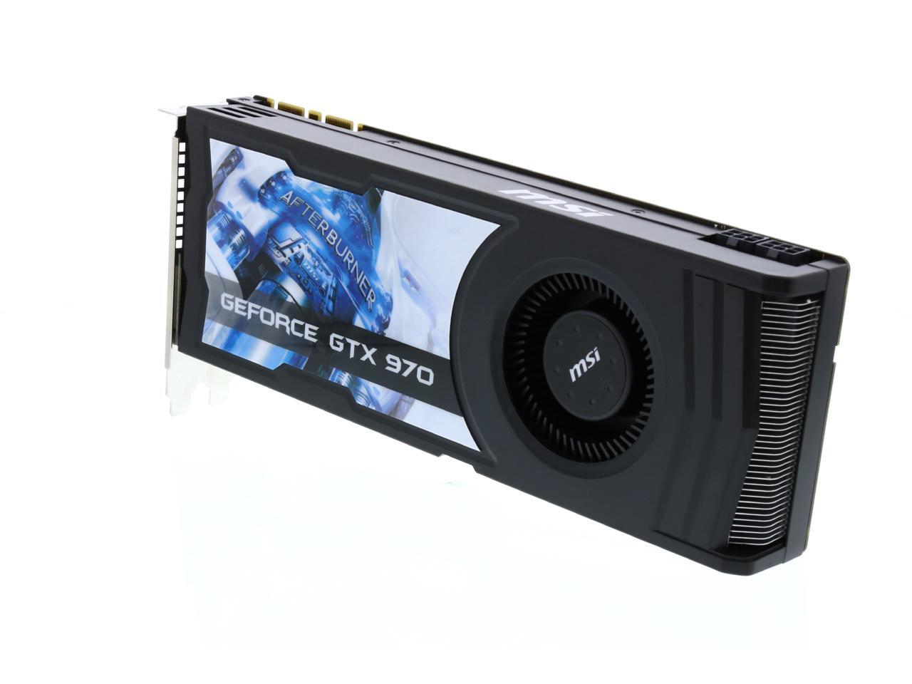 MSI GeForce GTX 970 4GB OC DirectX 12 VR READY Video Card - Newegg.com