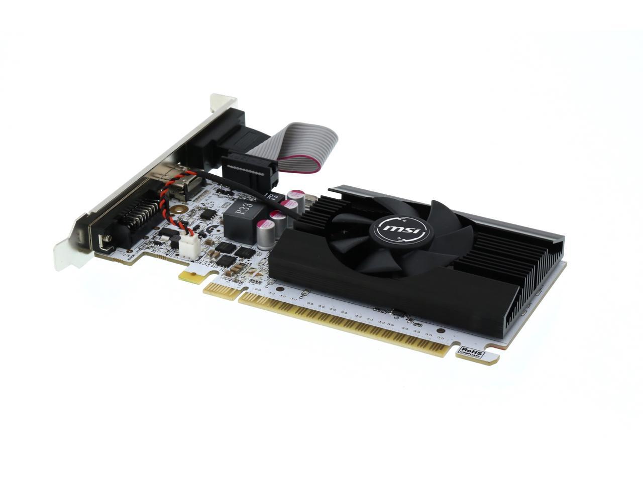 MSI GeForce GT 730 DirectX 12 N730K-2GD5LP/OC Video Card - Newegg.ca