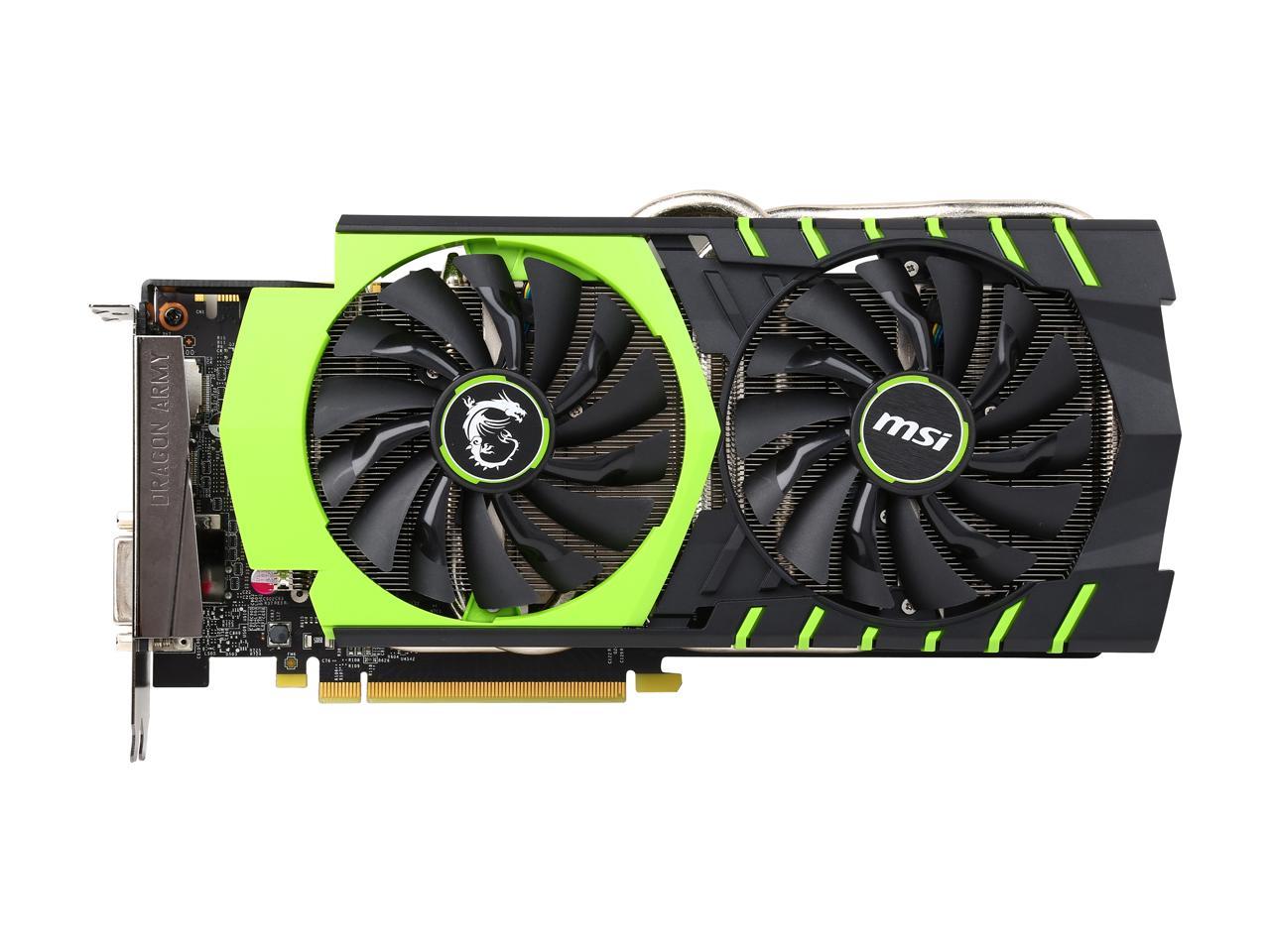 MSI GeForce GTX 970 GAMING LE 100 Million Edition Video Card GTX 970 ...