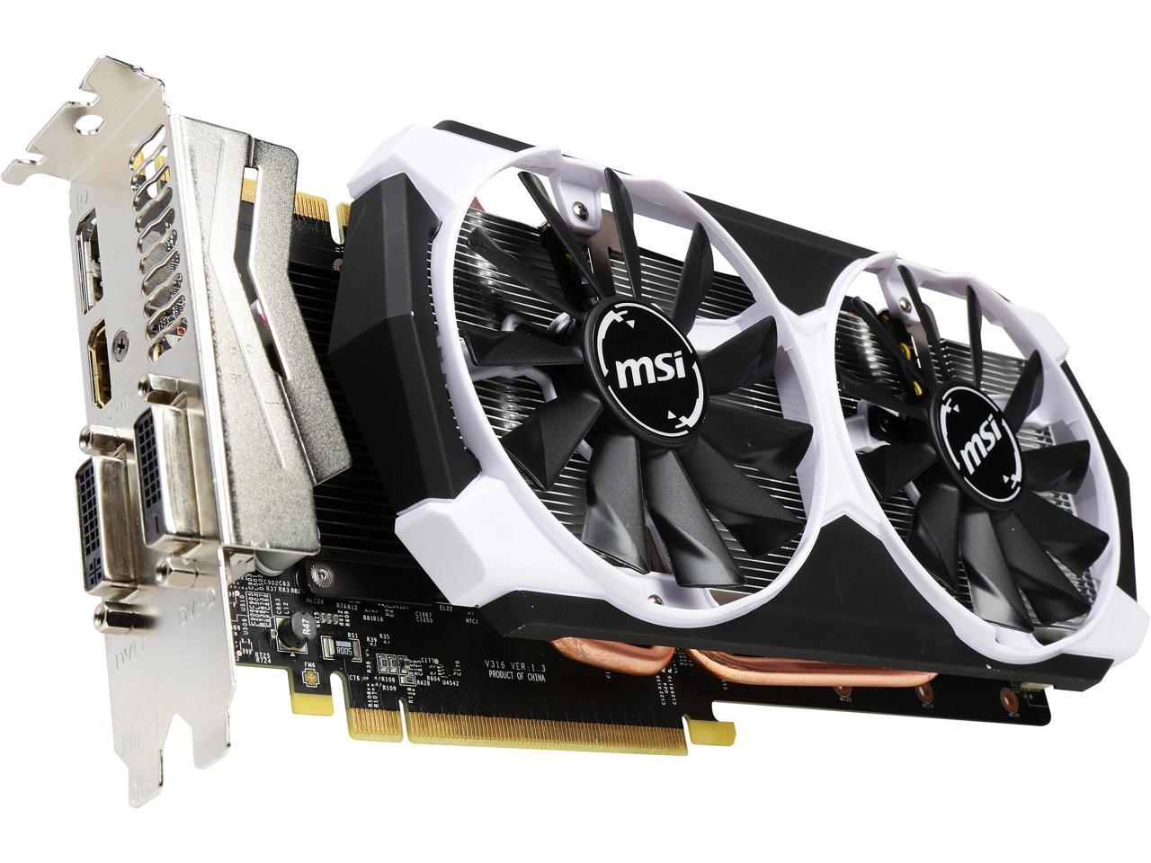 Refurbished Msi Geforce Gtx 970 4gd5t Oc Video Card Newegg Com