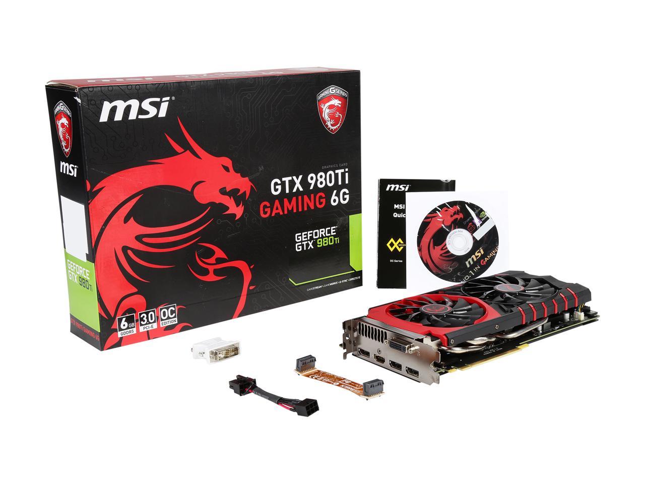 Msi 980ti gaming 6g обзор