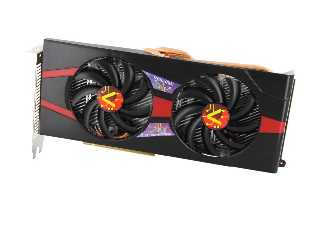 R9 280x нет питания памяти