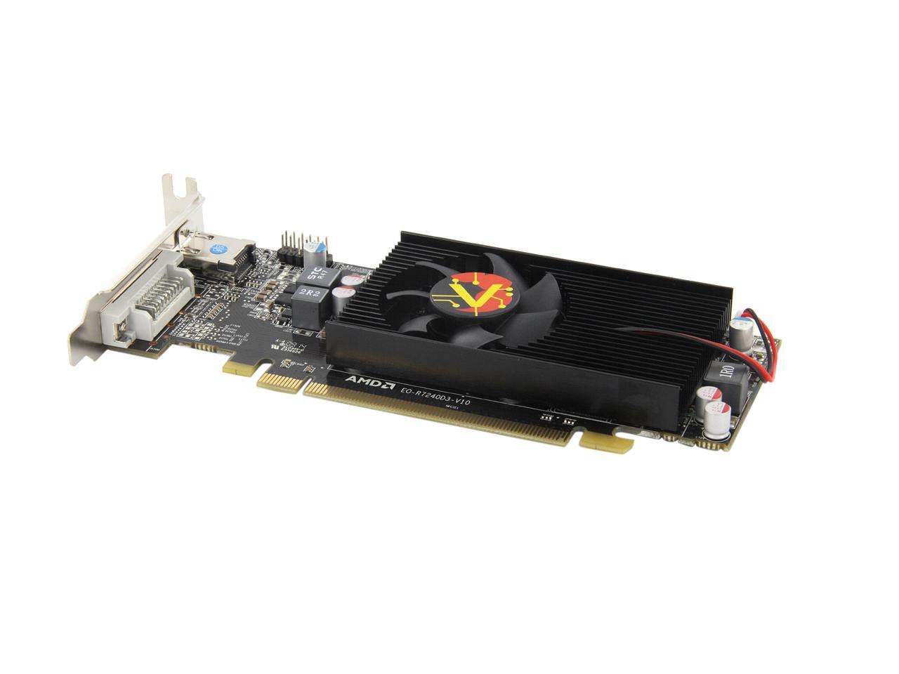 VisionTek Radeon R7 240 SFF 2GB DDR3 (DIV-D, HDMI, VGA) (900701 ...