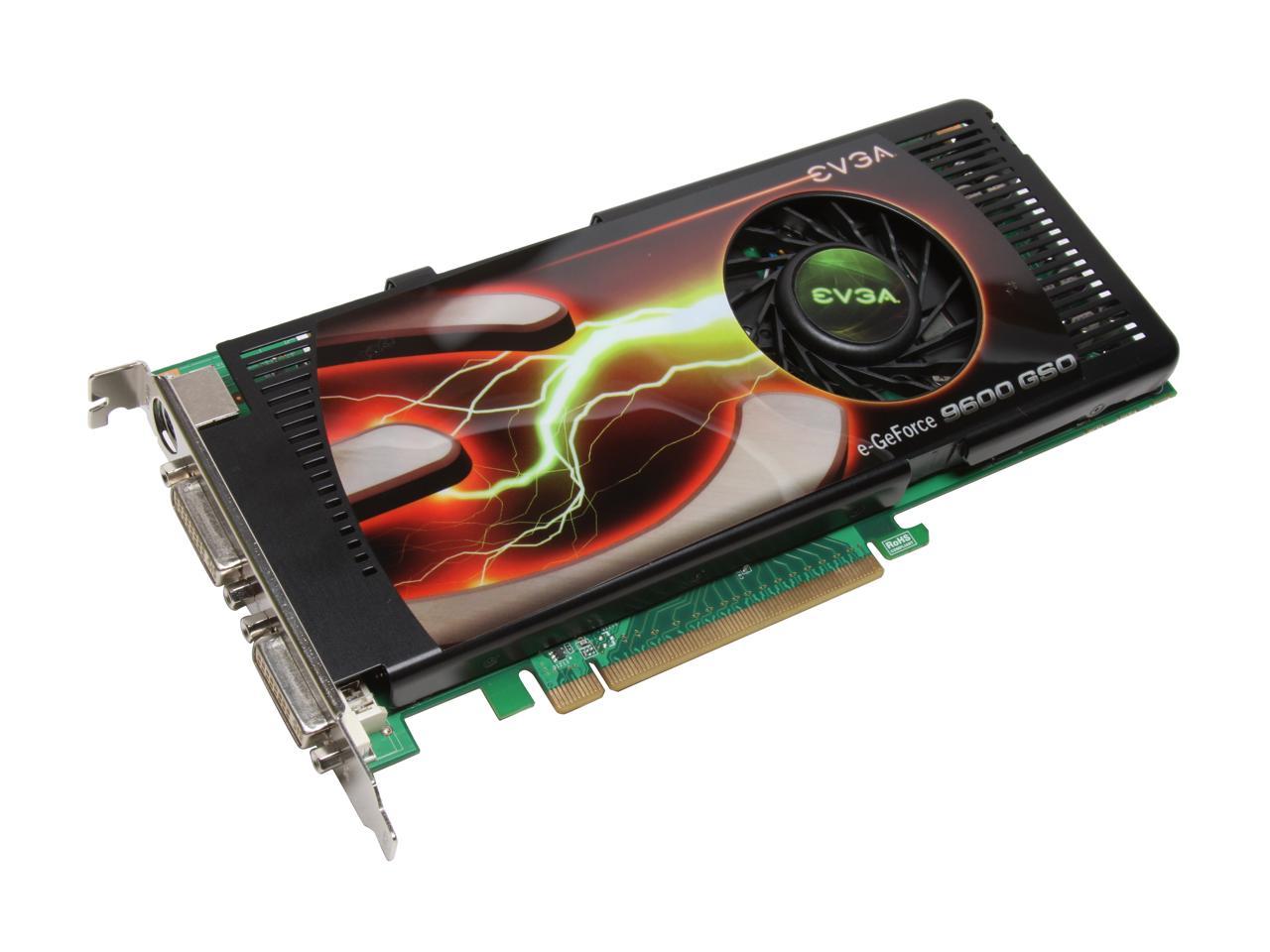 EVGA 384-P3-N967-TR GeForce 9600 GSO Superclocked 384MB 192-bit GDDR3 ...