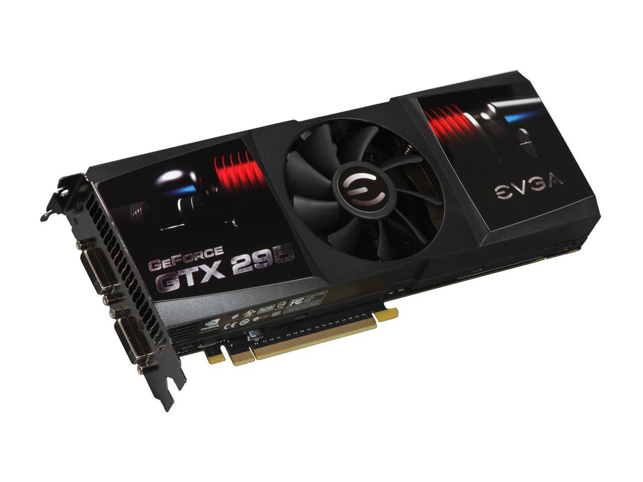 Evga Geforce Gtx 295 Video Card 017 P3 1295 Ar Co Op Edition