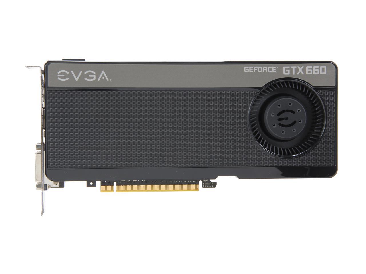 EVGA GeForce GTX 660 - 02G-P4-2660-KR G-SYNC Support 2GB DDR5 PCI ...