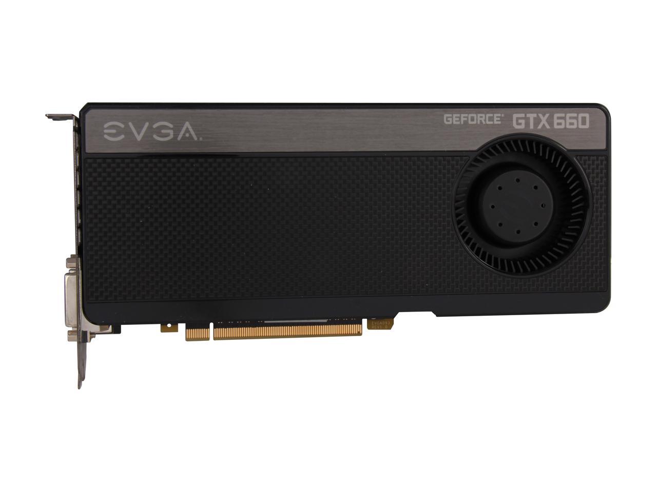 EVGA GeForce GTX 600 SuperClocked GeForce GTX 660 Video Card 03G-P4 ...