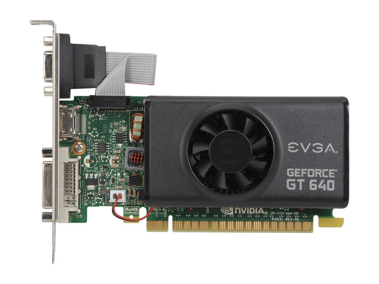 EVGA GeForce GT 640 Superclocked Video Card 01G-P3-2642-KR - Newegg.com