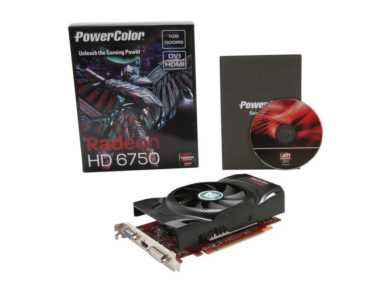 PowerColor Radeon HD 6750 Video Card AX6750 1GBD5-H - Newegg.com