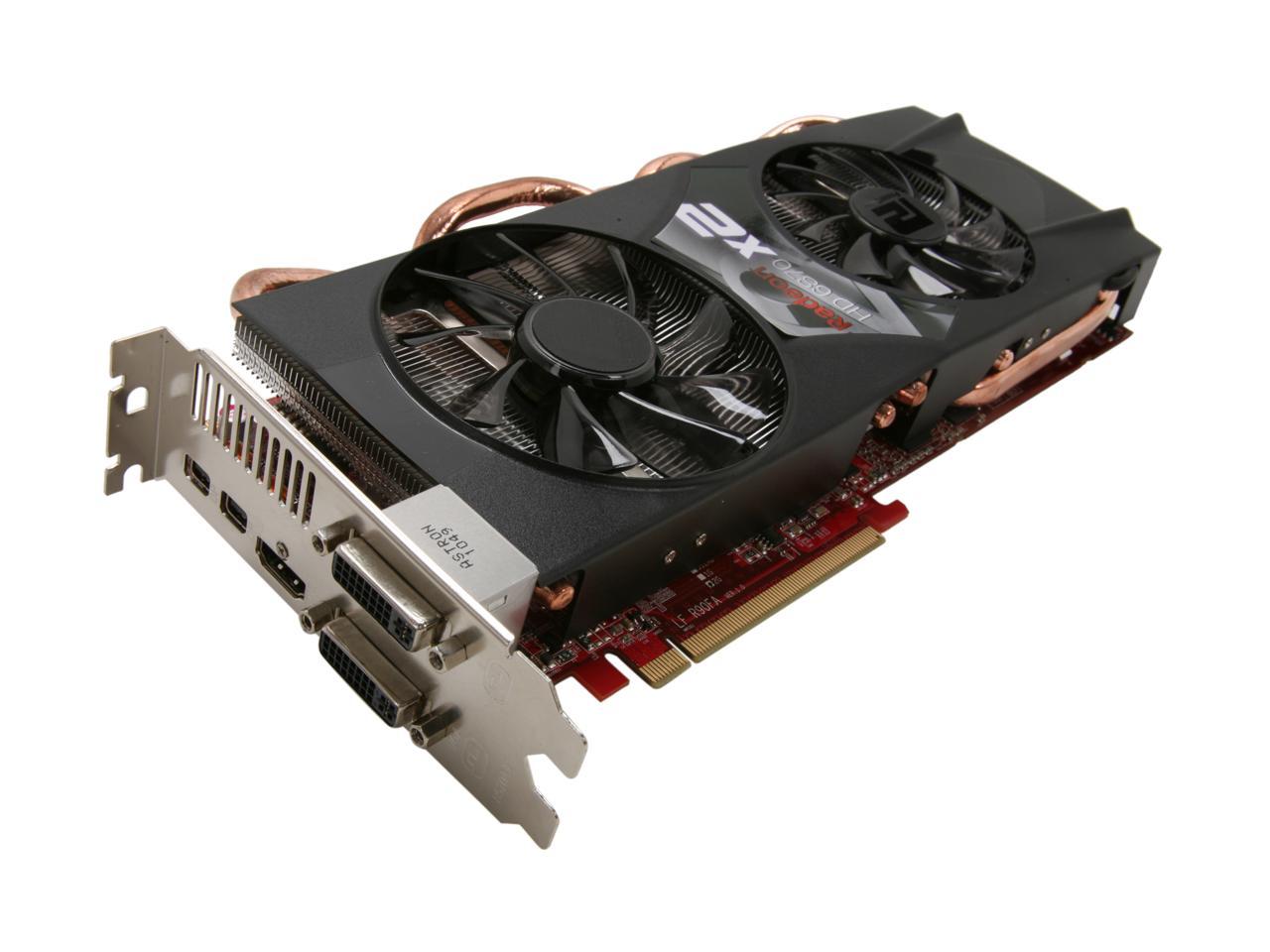 PowerColor Radeon HD 6870 x2 Video Card with Eyefinity AX6870X2 2GBD5 ...