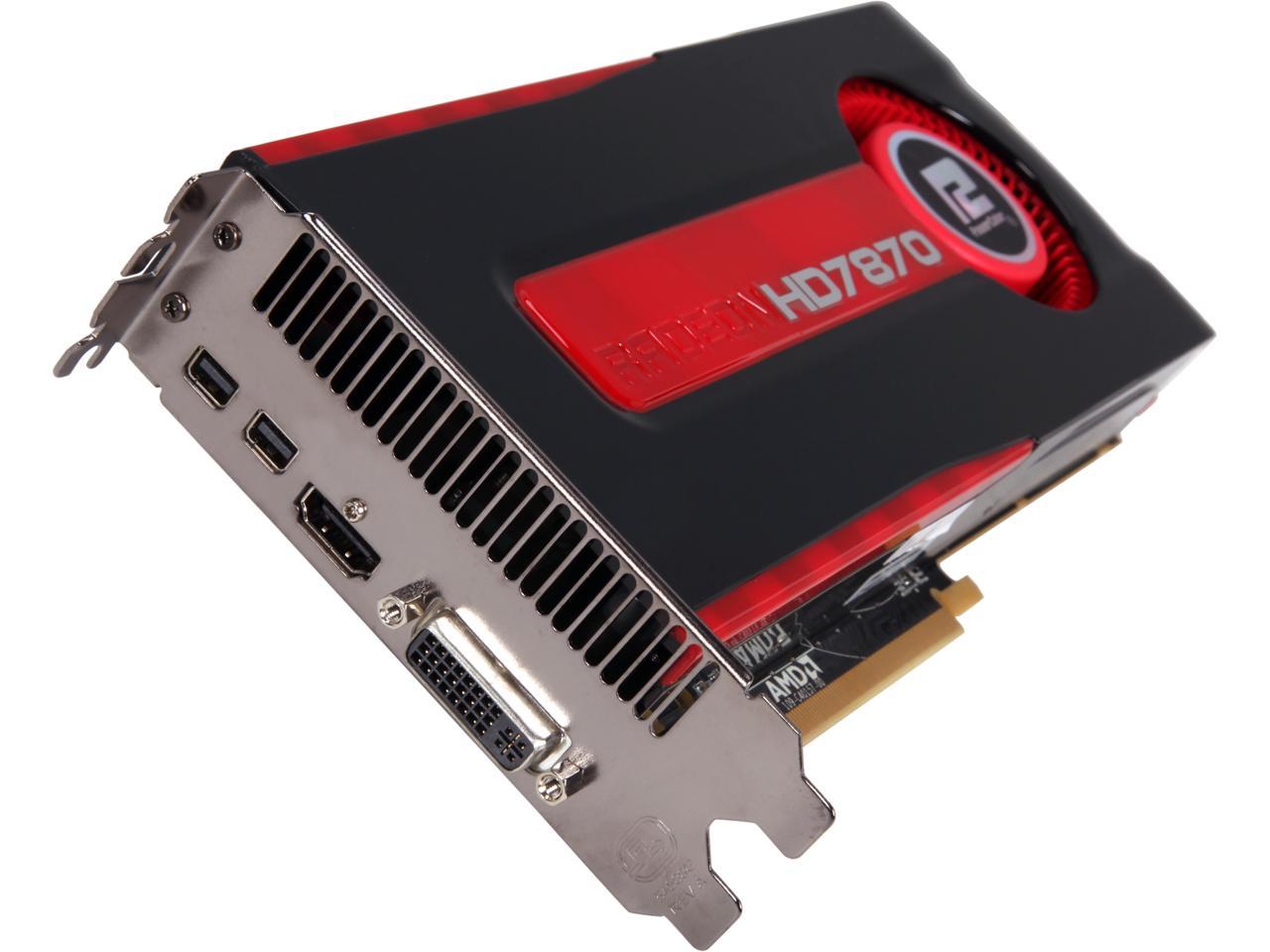 Powercolor Radeon Hd 7870 Ghz Edition Video Card Ax7870 2gbd5 M2dh Newegg Com