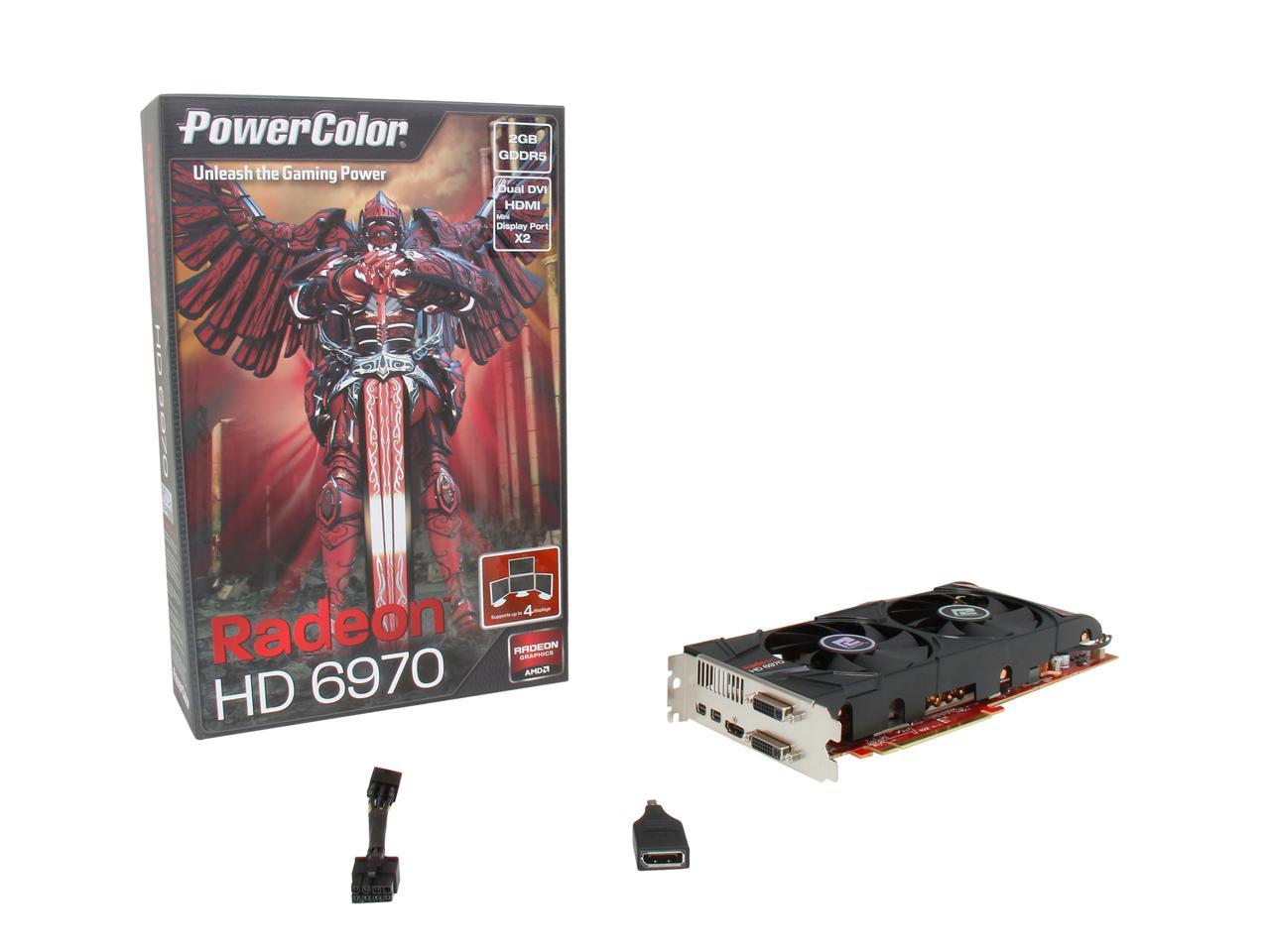 Powercolor Radeon Hd 6970 Video Card Ax6970 2gbd5 2dhe