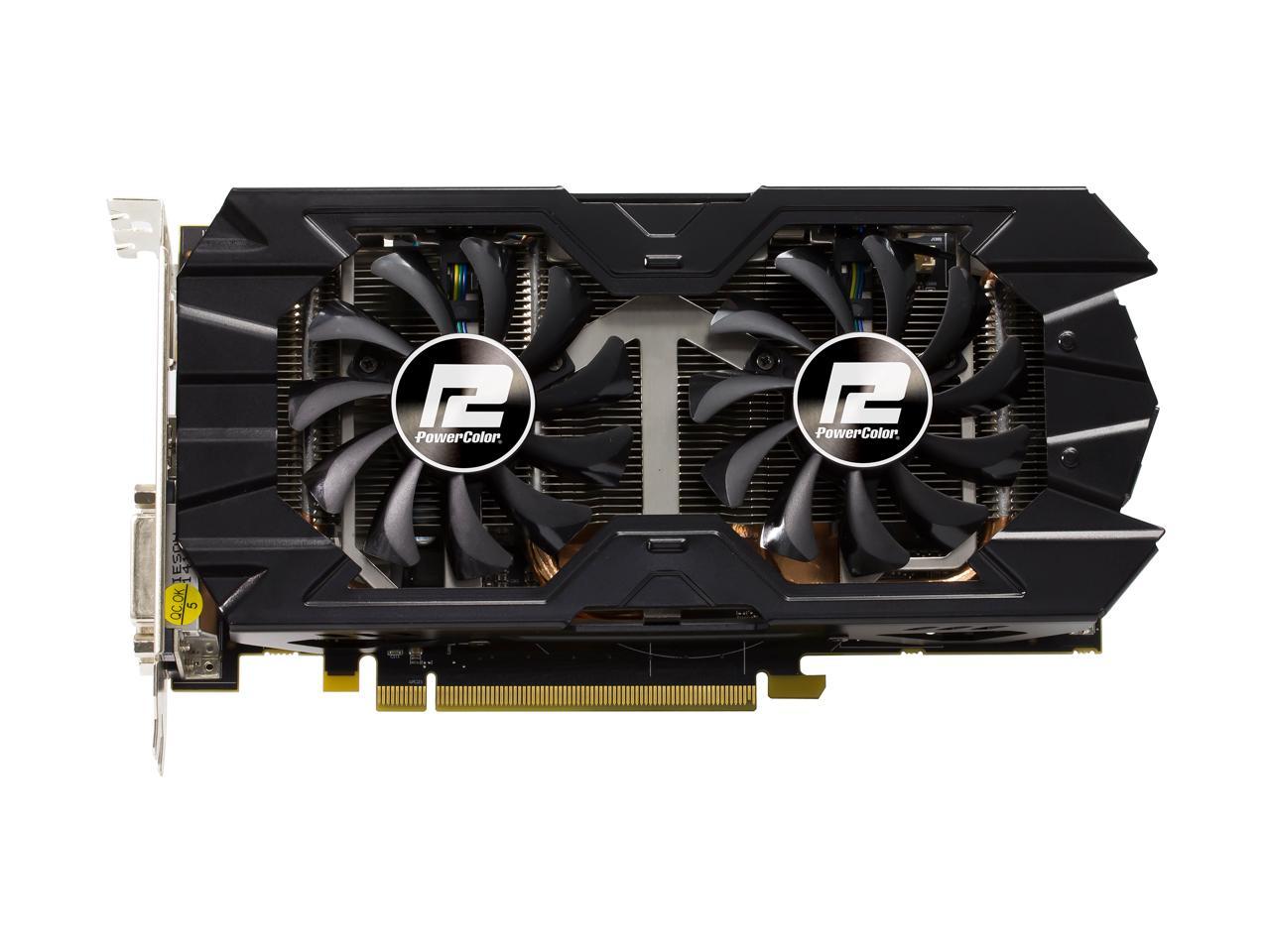 Powercolor Pcs Radeon R9 380 Directx 12 Axr9 380 4gbd5 Ppdhev2 Video Card Newegg Com